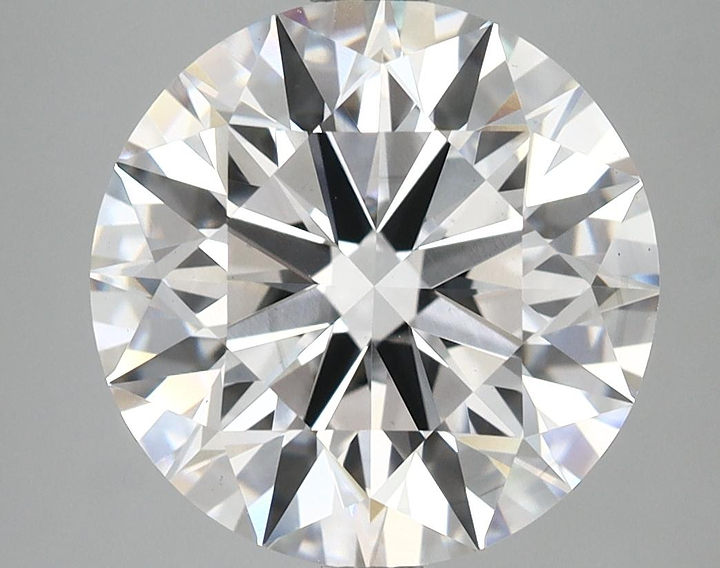 5.5 Carat Round Shaped Excellent Cut VS1 IGI Certified Lab Grown Diamond