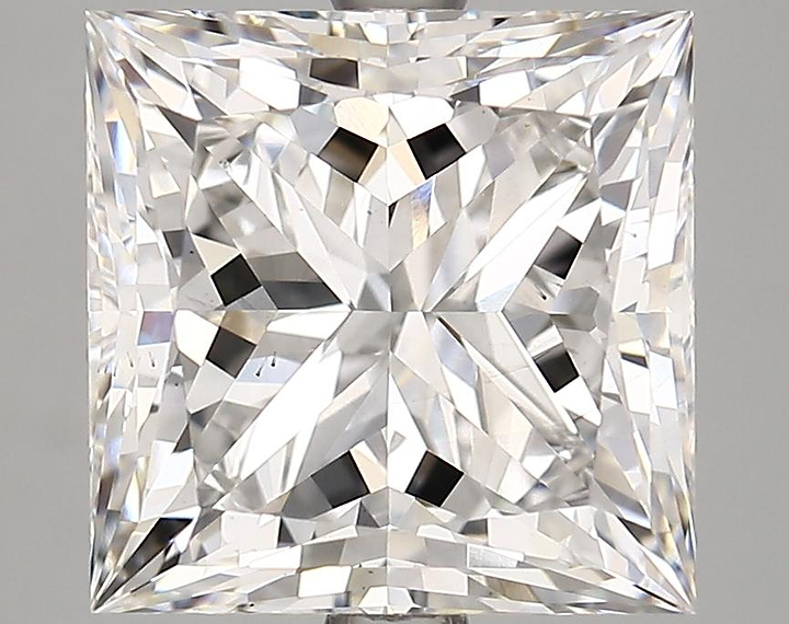 5.41 Carat Princess Shaped Ideal Cut VS2 IGI Certified Lab Grown Diamond