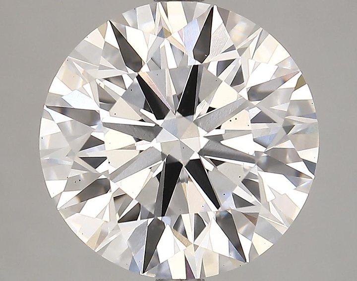 5.58 Carat Round Shaped Ideal Cut VS2 IGI Certified Lab Grown Diamond