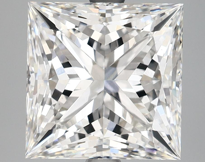 4.79 Carat Princess Shaped Ideal Cut VS1 IGI Certified Lab Grown Diamond