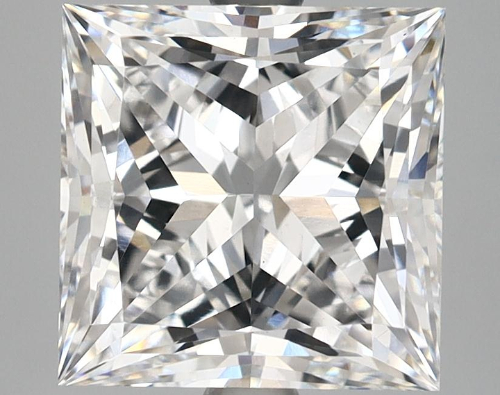 3.83 Carat Princess Shaped Ideal Cut VS1 IGI Certified Lab Grown Diamond