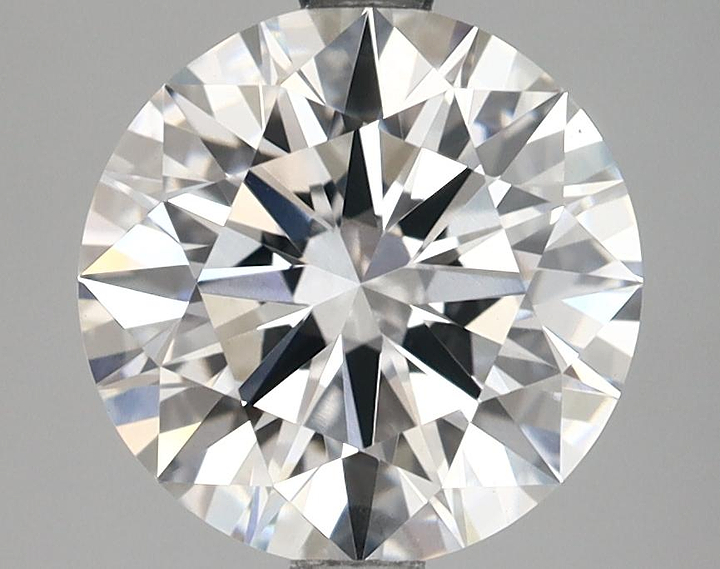2.87 Carat Round Shaped Ideal Cut VS1 IGI Certified Lab Grown Diamond