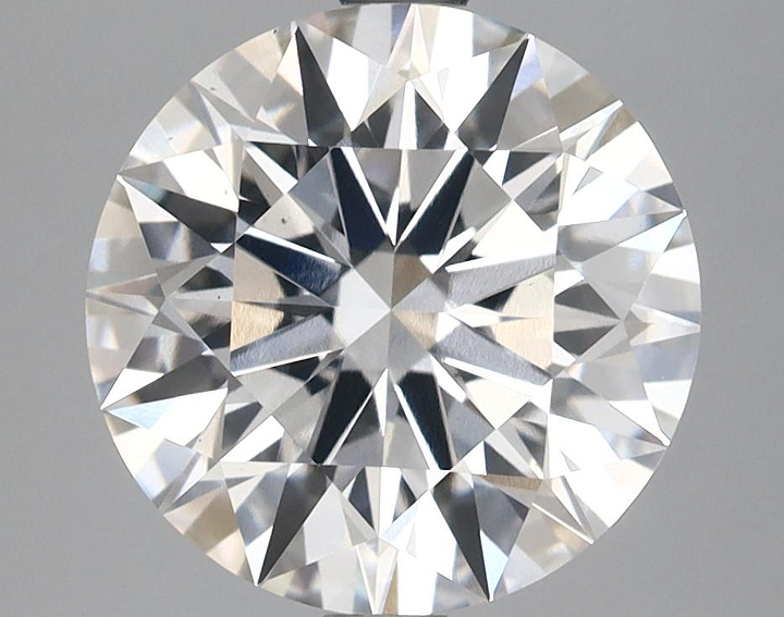 3.68 Carat Round Shaped Ideal Cut VS1 IGI Certified Lab Grown Diamond