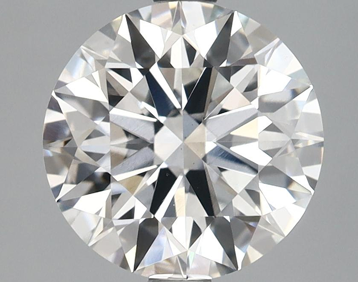 2.68 Carat Round Shaped Ideal Cut VS1 IGI Certified Lab Grown Diamond