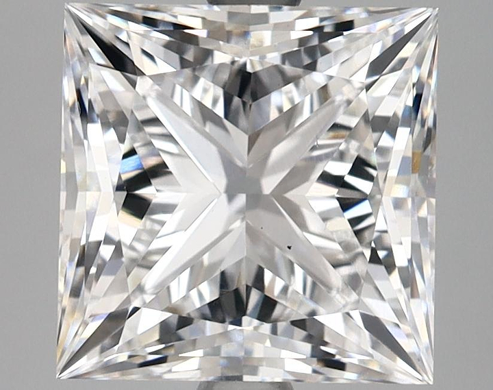 3.95 Carat Princess Shaped Ideal Cut VS1 IGI Certified Lab Grown Diamond