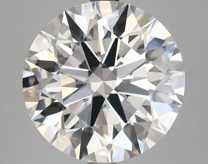 5.72 Carat Round Shaped Ideal Cut VS1 IGI Certified Lab Grown Diamond