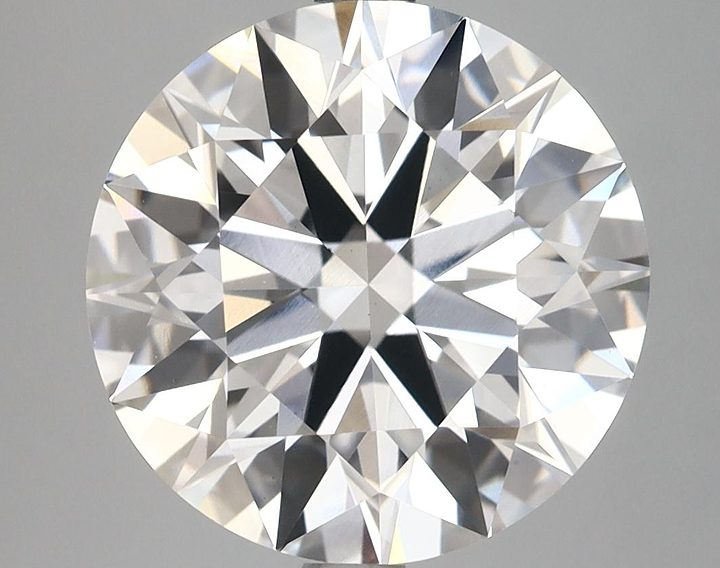 5.51 Carat Round Shaped Ideal Cut VS1 IGI Certified Lab Grown Diamond