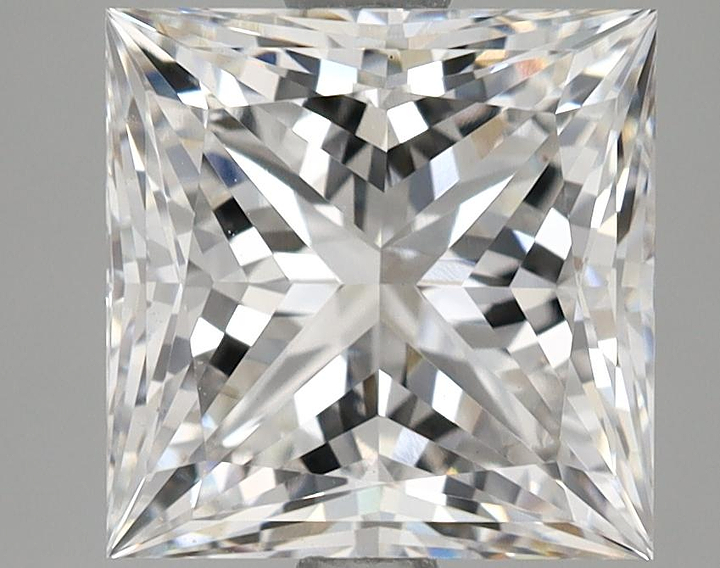 4.16 Carat Princess Shaped Ideal Cut VS1 IGI Certified Lab Grown Diamond