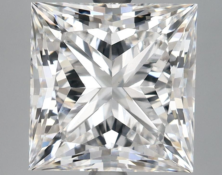 5.31 Carat Princess Shaped Ideal Cut VS1 IGI Certified Lab Grown Diamond