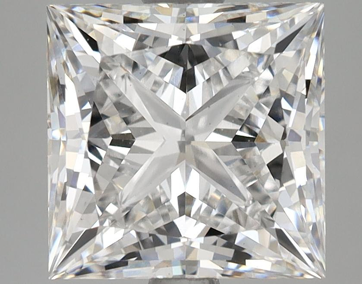 4.01 Carat Princess Shaped Ideal Cut VS1 IGI Certified Lab Grown Diamond