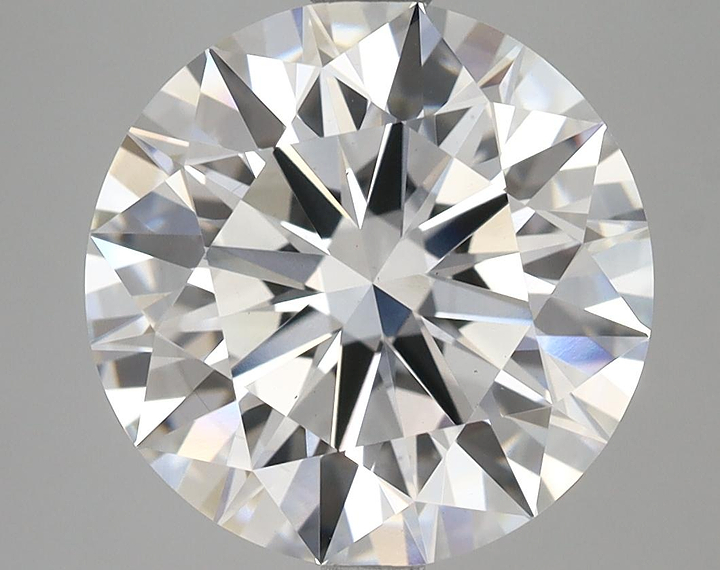 5.64 Carat Round Shaped Ideal Cut VS1 IGI Certified Lab Grown Diamond