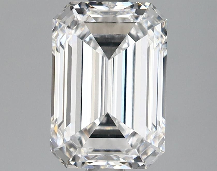 2.17 Carat Emerald Shaped Ideal Cut VS1 IGI Certified Lab Grown Diamond
