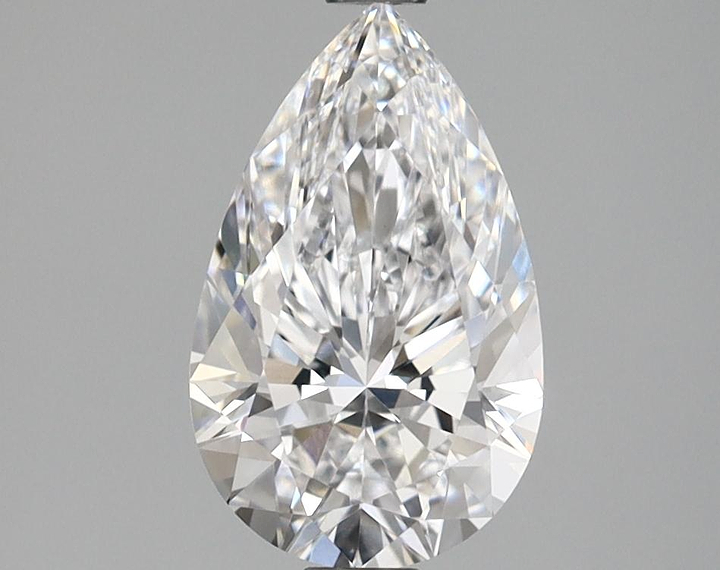 1.59 Carat Pear Shaped Ideal Cut VVS2 IGI Certified Lab Grown Diamond