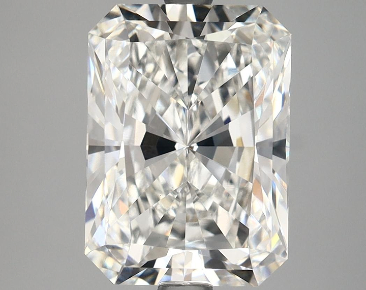 3.96 Carat Radiant Shaped Excellent Cut VVS2 IGI Certified Lab Grown Diamond