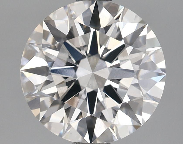2.09 Carat Round Shaped Ideal Cut VVS2 IGI Certified Lab Grown Diamond