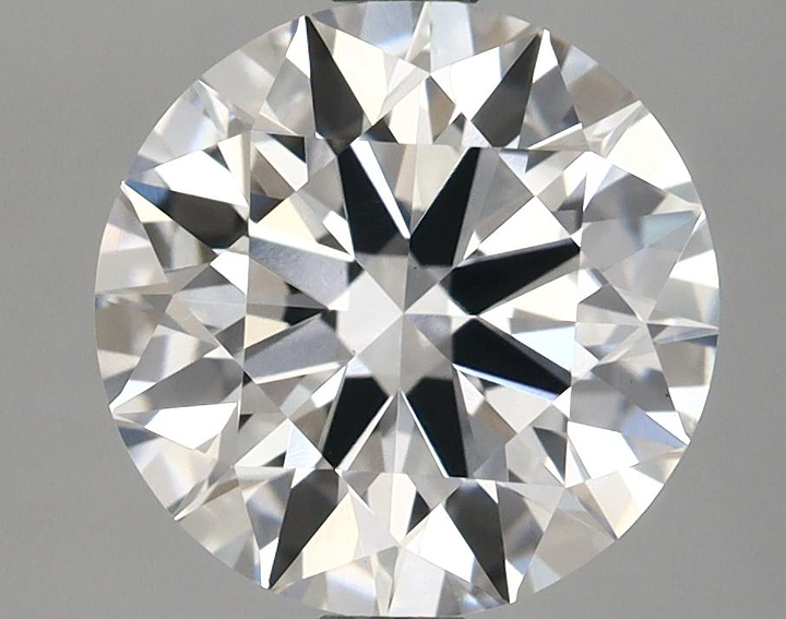 2.59 Carat Round Shaped Ideal Cut VVS2 IGI Certified Lab Grown Diamond