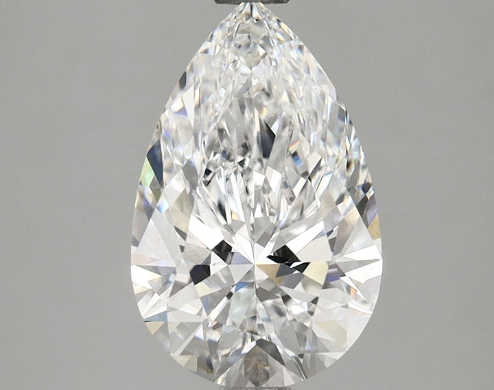 2.11 Carat Pear Shaped Ideal Cut VVS2 IGI Certified Lab Grown Diamond