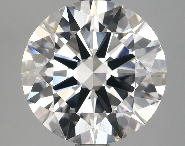 2.97 Carat Round Shaped Excellent Cut VVS2 IGI Certified Lab Grown Diamond