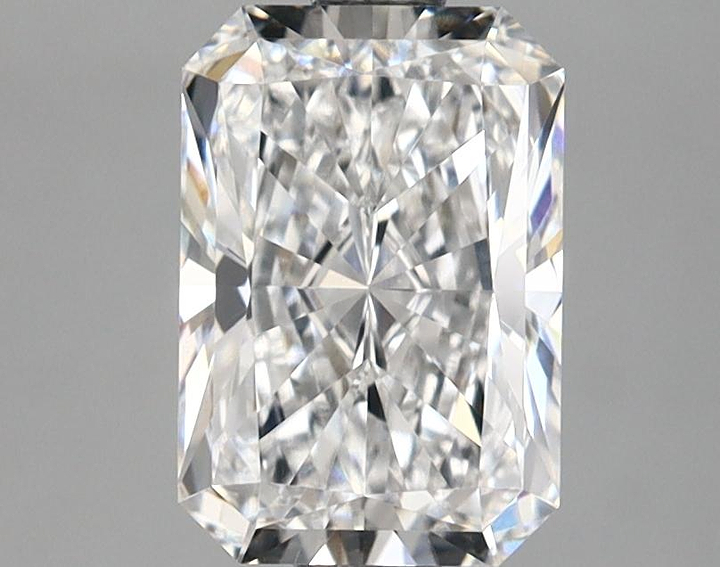 1.77 Carat Radiant Shaped Ideal Cut VVS2 IGI Certified Lab Grown Diamond