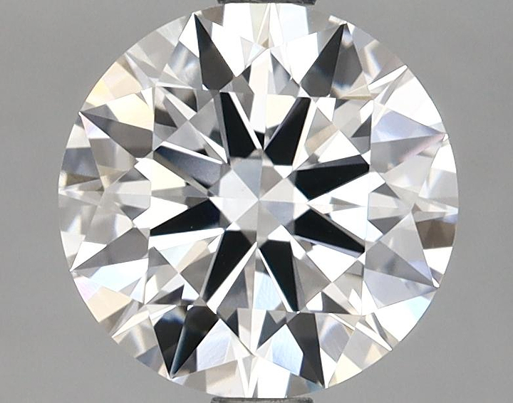 2.08 Carat Round Shaped Ideal Cut VVS2 IGI Certified Lab Grown Diamond