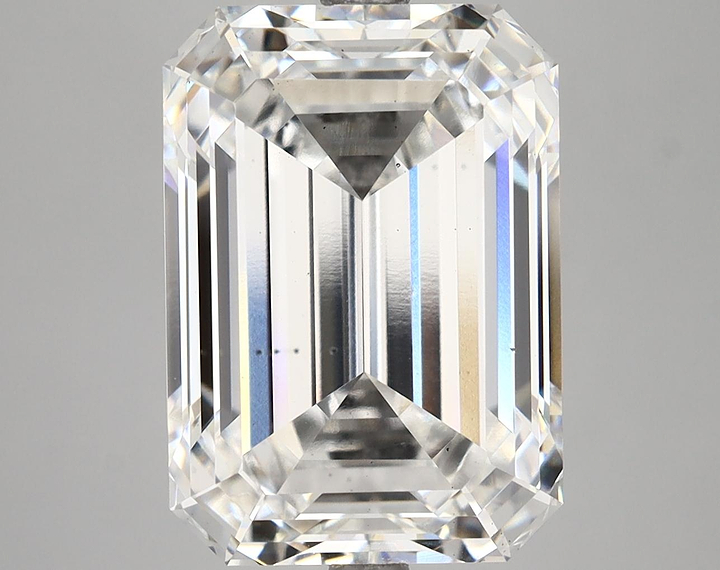 8.35 Carat Emerald Shaped Ideal Cut VS2 IGI Certified Lab Grown Diamond