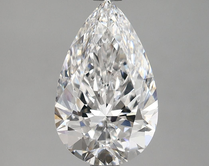 2.09 Carat Pear Shaped Ideal Cut VS1 IGI Certified Lab Grown Diamond
