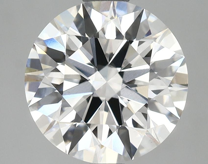 2.82 Carat Round Shaped Ideal Cut VVS2 IGI Certified Lab Grown Diamond