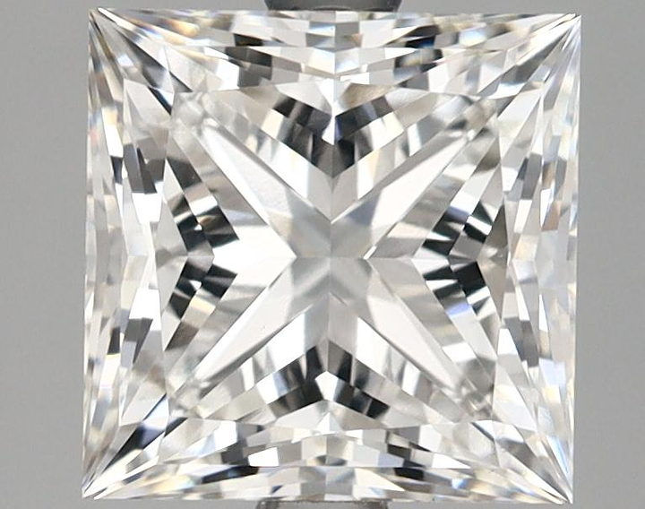 3.13 Carat Princess Shaped Ideal Cut VVS2 IGI Certified Lab Grown Diamond