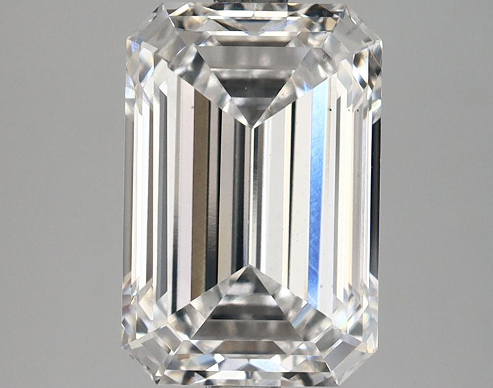 3.58 Carat Emerald Shaped Excellent Cut VS1 IGI Certified Lab Grown Diamond