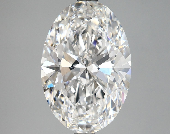 3.96 Carat Oval Shaped Ideal Cut VS2 IGI Certified Lab Grown Diamond