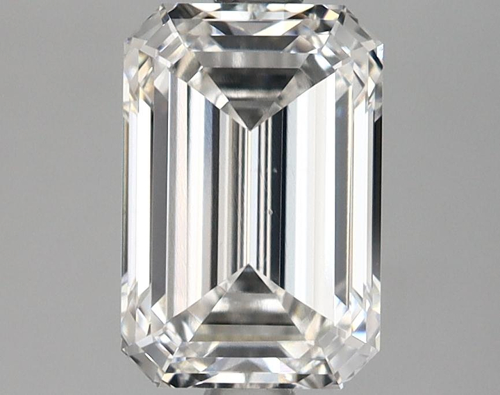2.3 Carat Emerald Shaped Very Good Cut VS1 IGI Certified Lab Grown Diamond