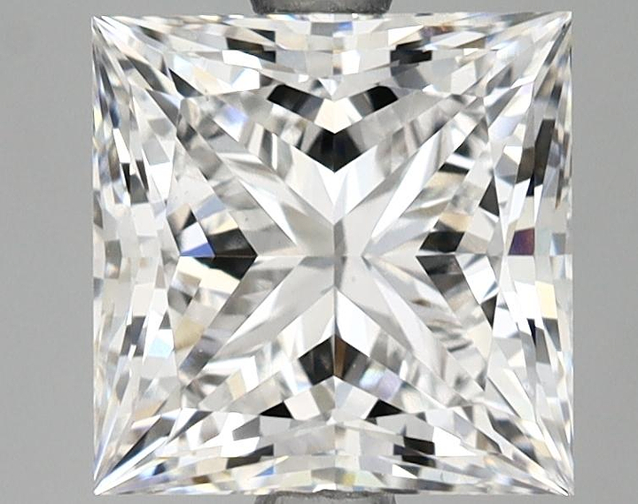 2.89 Carat Princess Shaped Ideal Cut VVS2 IGI Certified Lab Grown Diamond