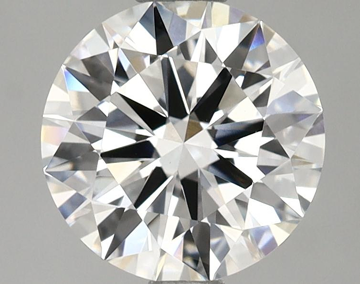 1.97 Carat Round Shaped Ideal Cut VVS2 IGI Certified Lab Grown Diamond