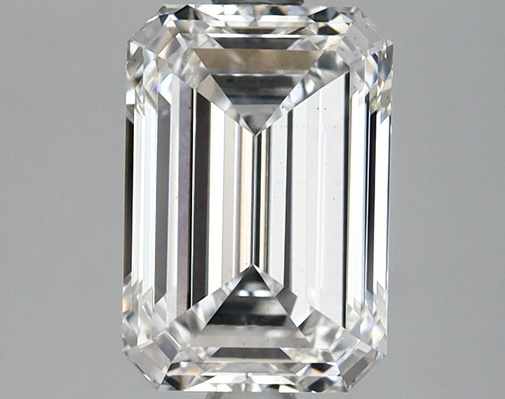 2.24 Carat Emerald Shaped Ideal Cut VS2 IGI Certified Lab Grown Diamond