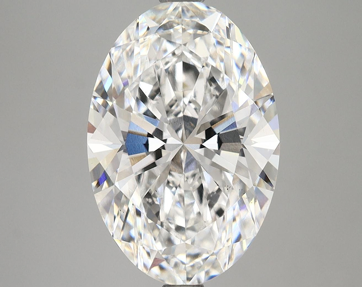 5.05 Carat Oval Shaped Ideal Cut VS2 IGI Certified Lab Grown Diamond