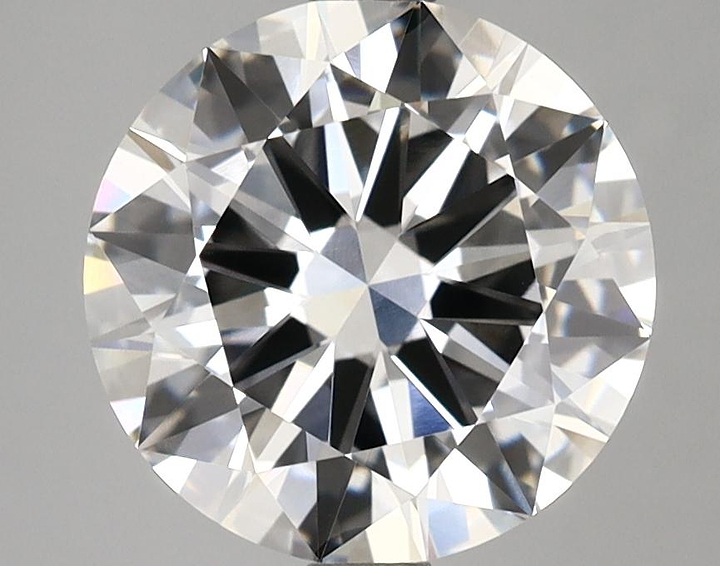 2.97 Carat Round Shaped Excellent Cut VVS2 IGI Certified Lab Grown Diamond