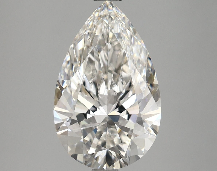2.9 Carat Pear Shaped Ideal Cut VVS2 IGI Certified Lab Grown Diamond