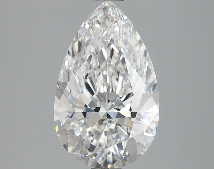 2.08 Carat Pear Shaped Ideal Cut VVS2 IGI Certified Lab Grown Diamond