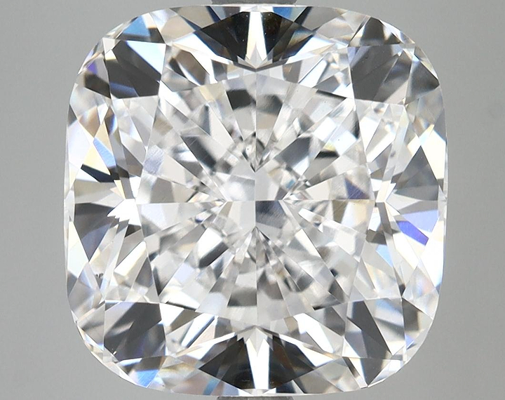 6.7 Carat Cushion Shaped Ideal Cut VS1 IGI Certified Lab Grown Diamond