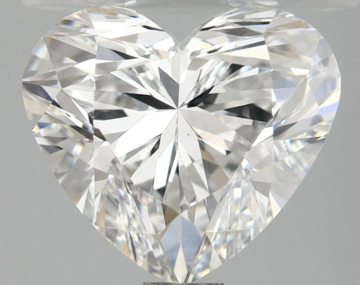 2.04 Carat Heart Shaped Very Good Cut VVS2 IGI Certified Lab Grown Diamond