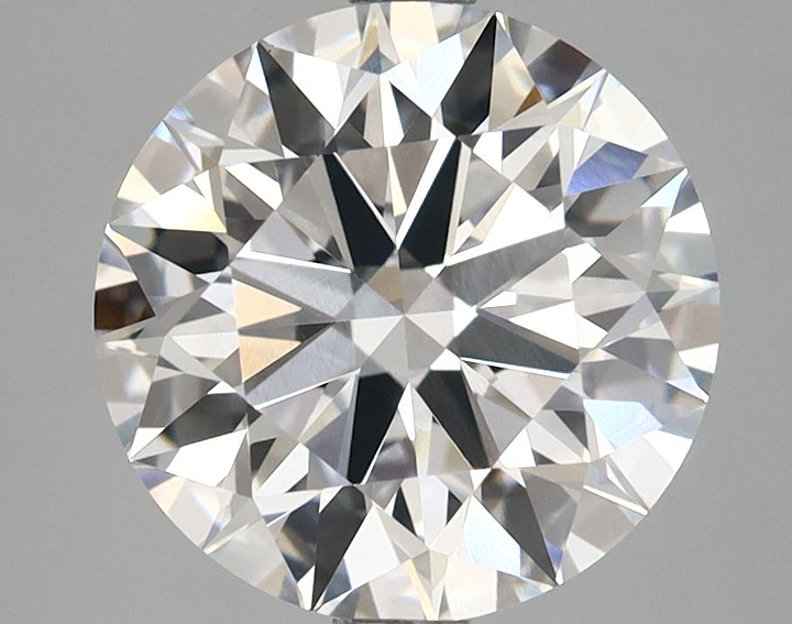 3.58 Carat Round Shaped Ideal Cut VVS2 IGI Certified Lab Grown Diamond