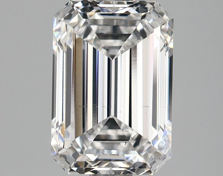 2.3 Carat Emerald Shaped Ideal Cut VS1 IGI Certified Lab Grown Diamond