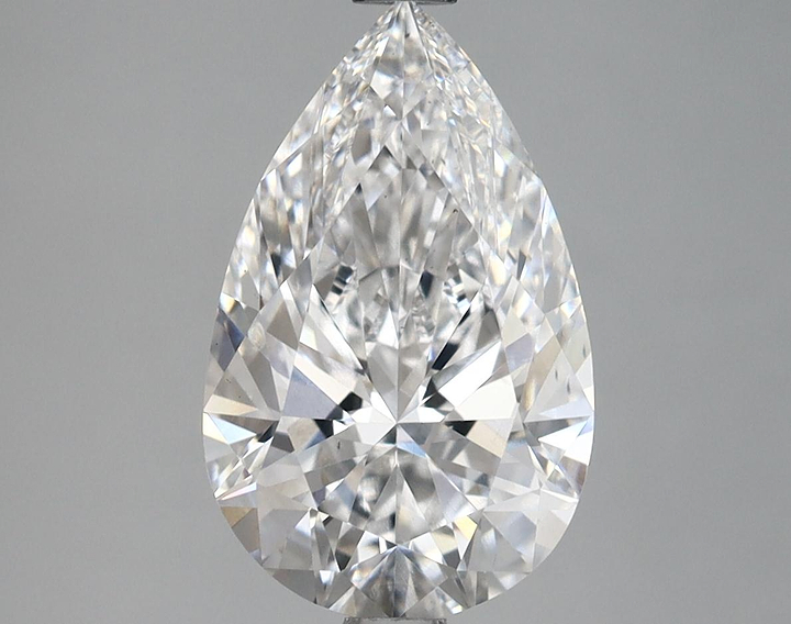 2.96 Carat Pear Shaped Ideal Cut VS1 IGI Certified Lab Grown Diamond