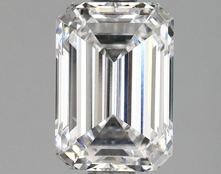 1.52 Carat Emerald Shaped Ideal Cut VVS2 IGI Certified Lab Grown Diamond