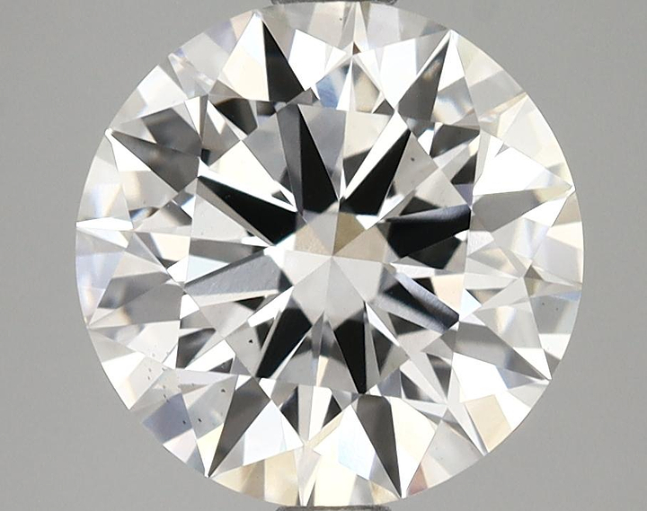 2.81 Carat Round Shaped Ideal Cut VS2 IGI Certified Lab Grown Diamond