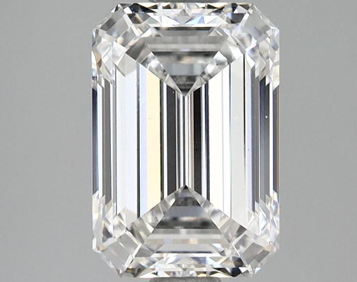 2.16 Carat Emerald Shaped Ideal Cut VS1 IGI Certified Lab Grown Diamond