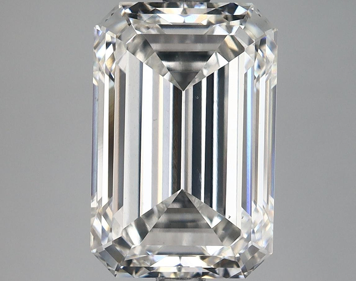 5.35 Carat Emerald Shaped Excellent Cut VS1 IGI Certified Lab Grown Diamond