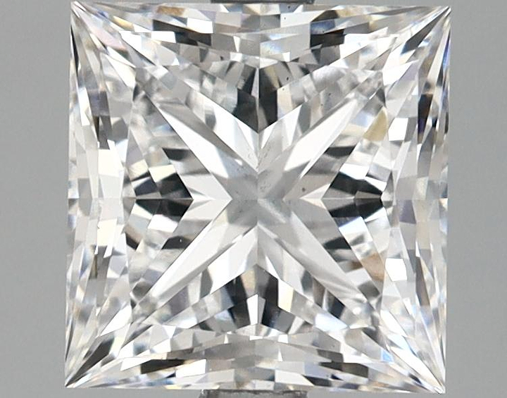 2.91 Carat Princess Shaped Ideal Cut VS1 IGI Certified Lab Grown Diamond