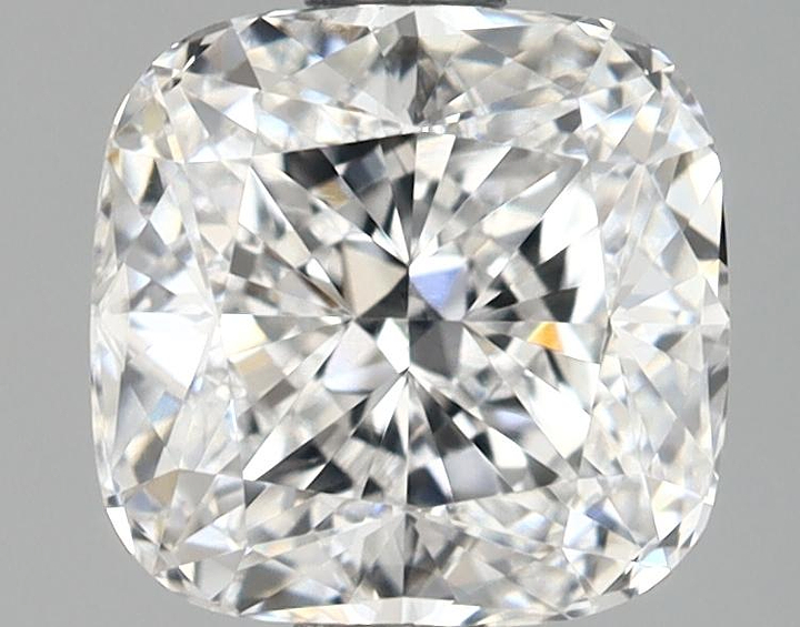 1.53 Carat Cushion Shaped Ideal Cut VVS2 IGI Certified Lab Grown Diamond