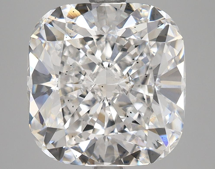 5.73 Carat Cushion Shaped Ideal Cut VS2 IGI Certified Lab Grown Diamond